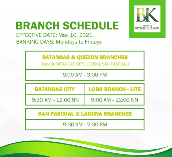 210125 Branch Sched