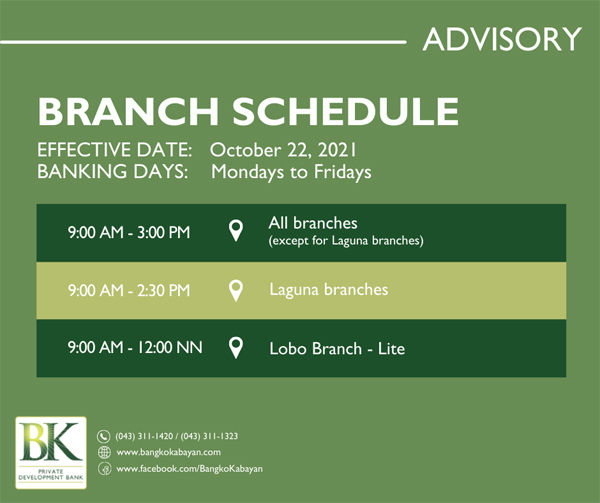 210920 Branch Sched