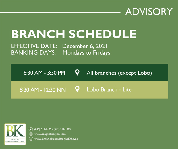 210920 Branch Sched