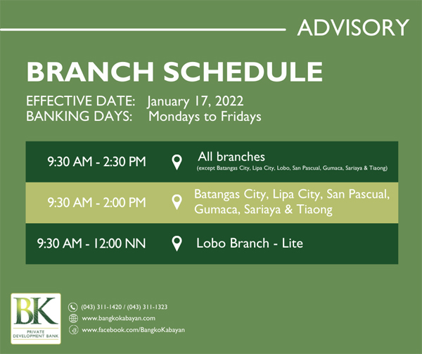 210920 Branch Sched