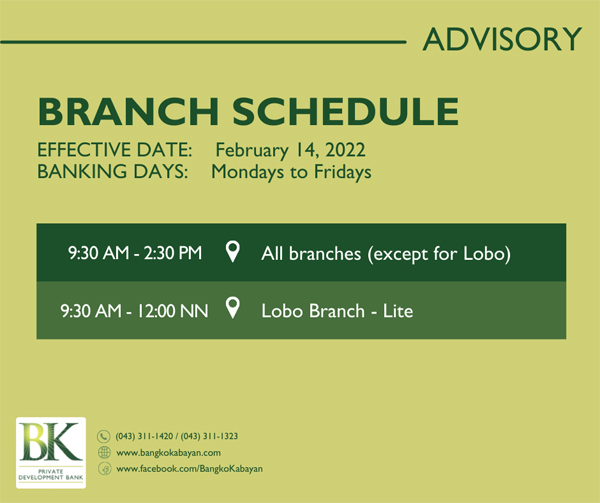 210920 Branch Sched